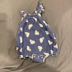 Tea collection romper (0-3 months)